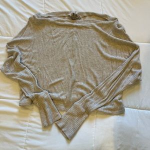 Beige off the shoulder top- XL